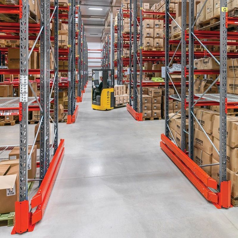 Pallställ Space utbyggnadssektion