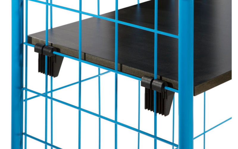 Hyllplan till Postbur 500 kg, max 50 kg, LxB 1050x460 mm | Gerdmans