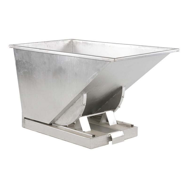 Rostfri tippcontainer Dos, 900 liter | Gerdmans