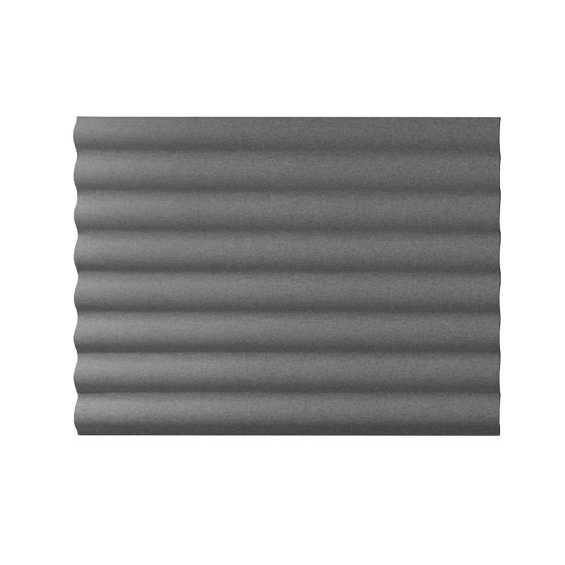 Väggabsorbent Scala, horisontell, LxBxD 2300x1207x60 mm, grå