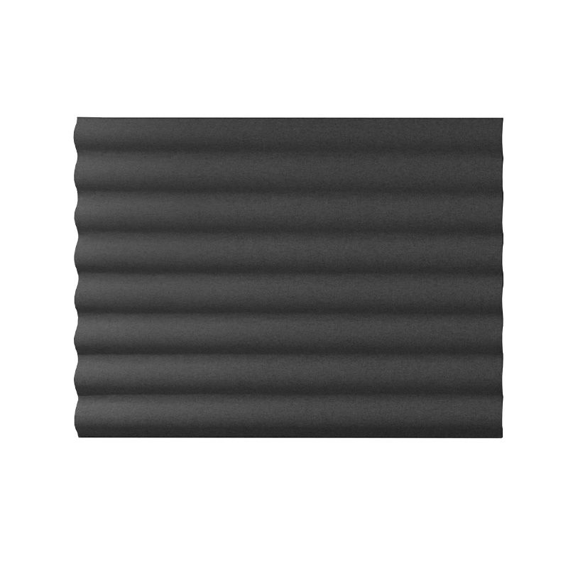 Väggabsorbent Scala, horisontell, LxBxD 2300x1207x60 mm, svart