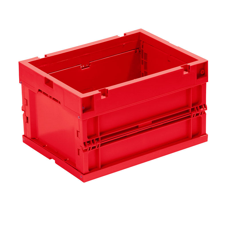 Klappbox Vilmos, LxBxH 400x300x243 mm, röd, 4 st/fp