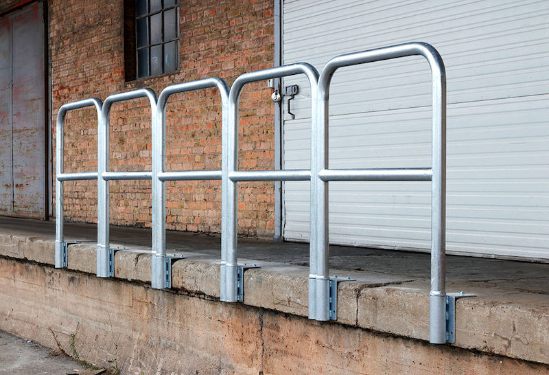 Skyddsräcke Elin för lastramp