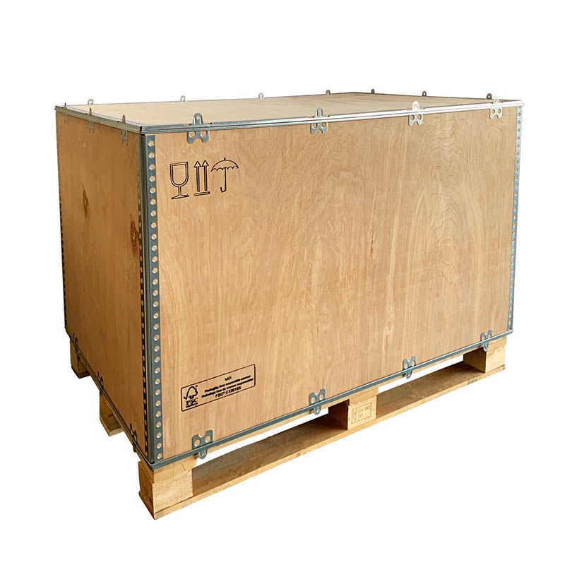 Plywoodlåda, medar, hopfällbar, LxBxH 780x580x580 mm, 5-19 st