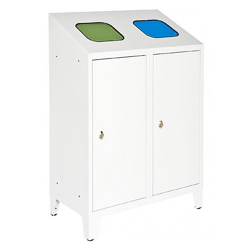 Skåp för källsortering