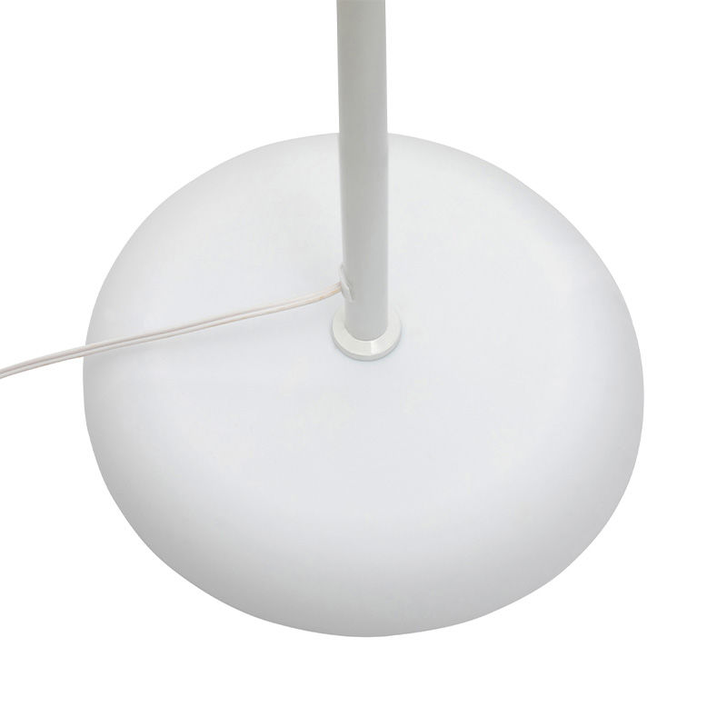 Golvlampa LED Egon, dimbar, 7 W, vit