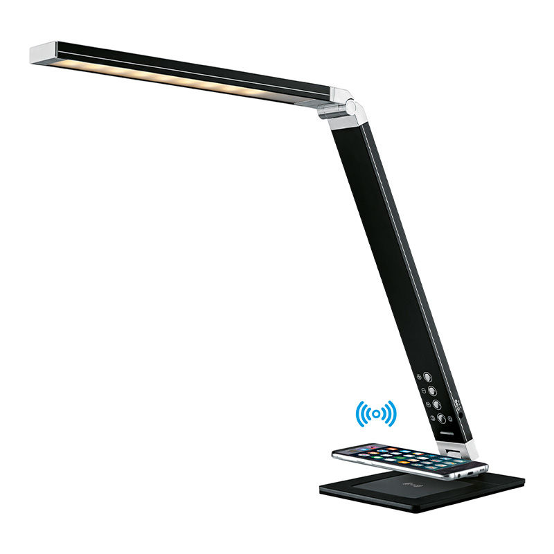 Skrivbordslampa LED Mads, 500 lm, dimbar, svart