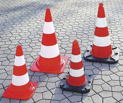 Avspärrning & Trafikkoner